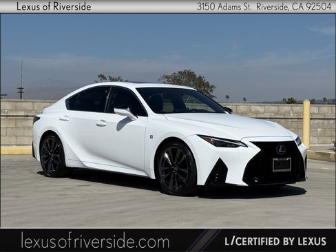 Certified 2023 Lexus IS 350 F Sport w/ Navigation Package RWD image 1
