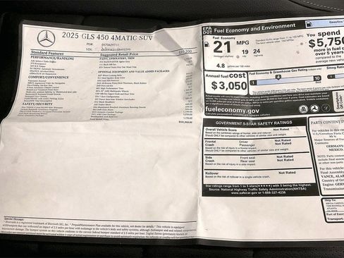 New 2025 Mercedes-Benz GLS 450 4MATIC image 14