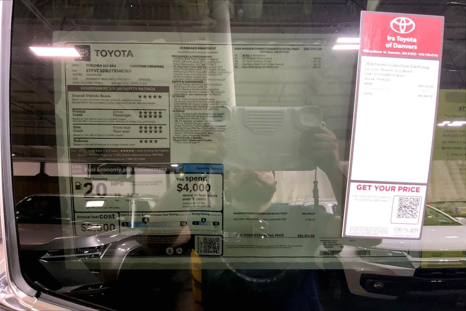 New 2026 Toyota Tundra Capstone AWD/4WD image 21