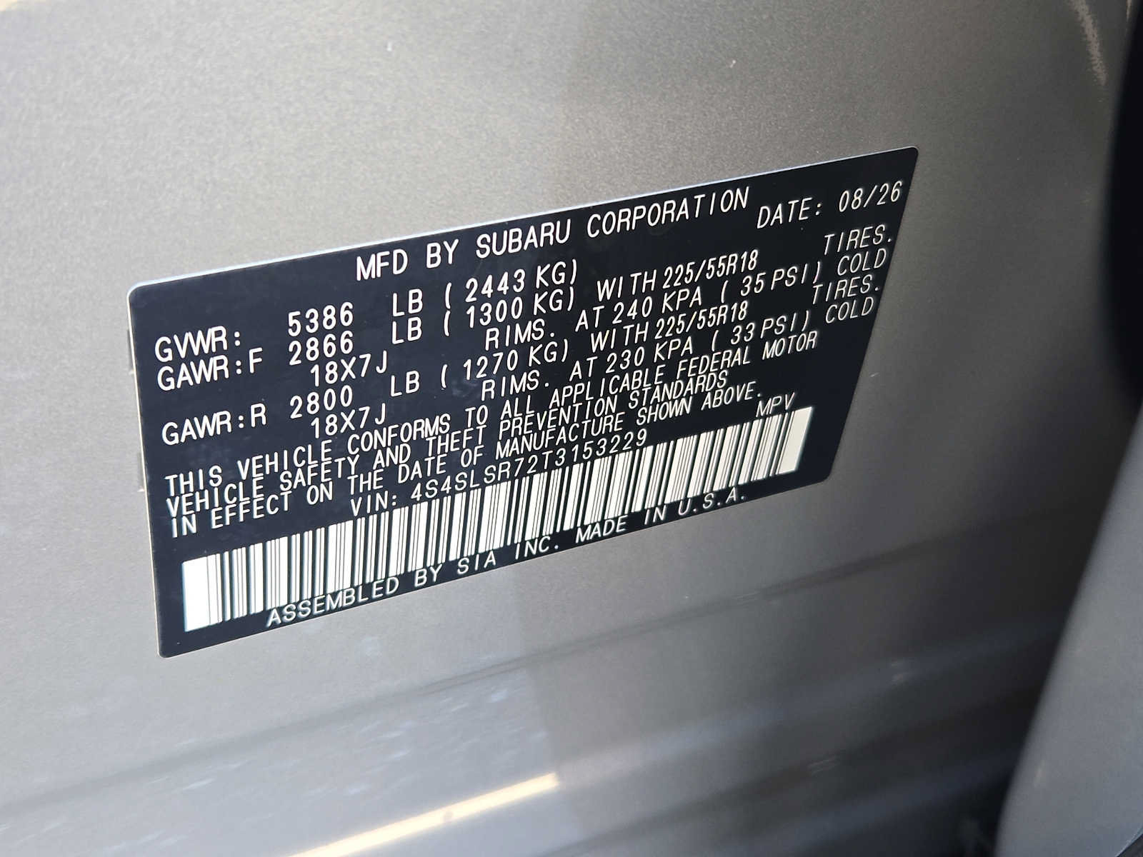 New 2026 Subaru Forester Touring AWD/4WD image 9
