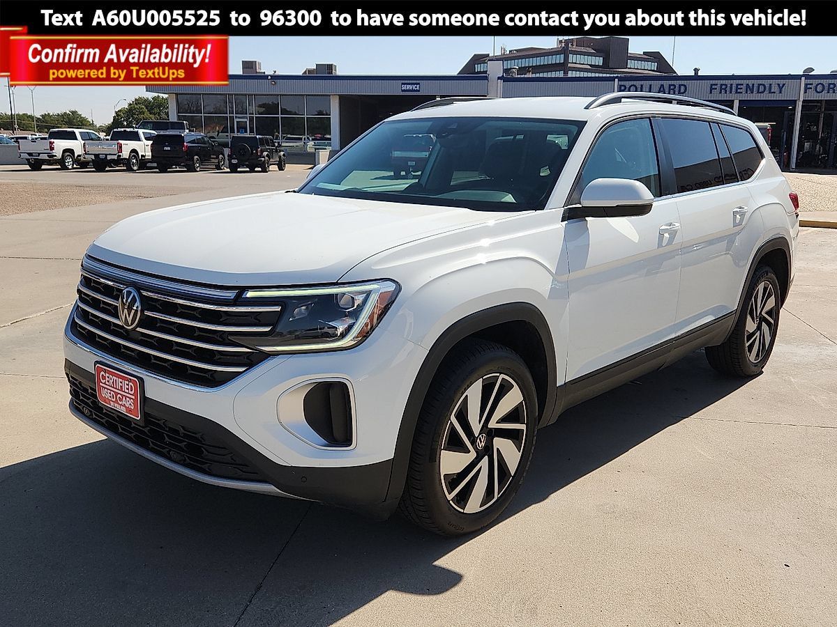 Used 2025 Volkswagen Atlas SE AWD/4WD image 1