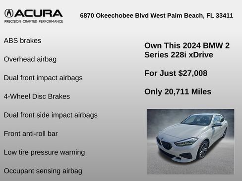 Used 2024 BMW 228i xDrive Gran Coupe image 24