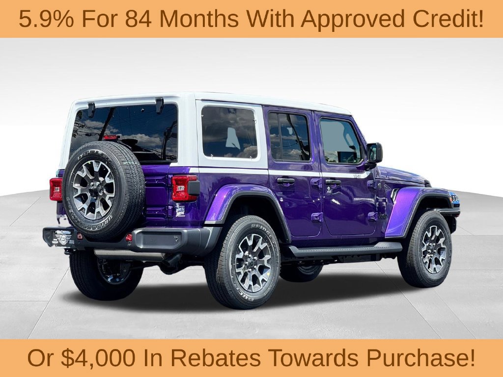 New 2026 Jeep Wrangler Unlimited Sahara w/ Whitecap Package AWD/4WD image 7