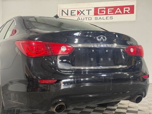 Used 2014 INFINITI Q50 Hybrid w/ Deluxe Technology Package RWD image 7