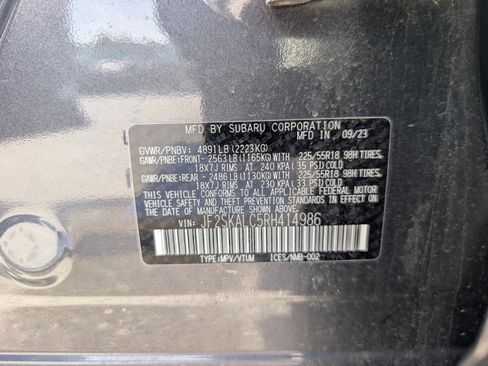 Certified 2024 Subaru Forester Limited AWD/4WD image 38