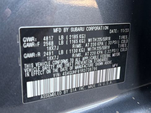Certified 2024 Subaru Crosstrek 2.5i Sport w/ Crosstrek Mirror Package AWD/4WD image 34