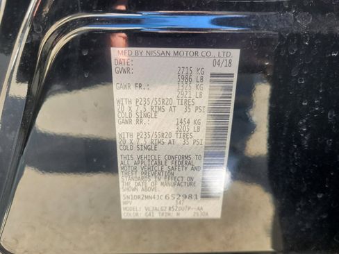 Used 2018 Nissan Pathfinder SL w/ SL Premium Package FWD image 33