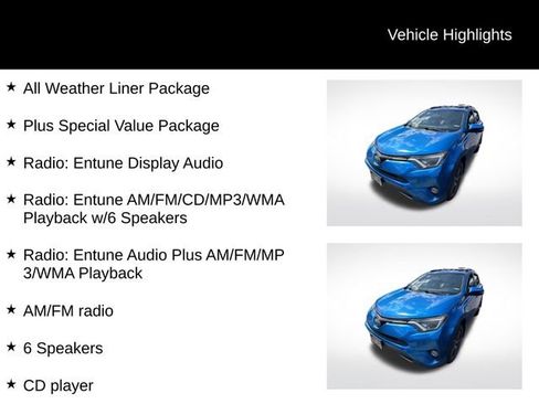 Used 2017 Toyota RAV4 XLE w/ Plus Special Value Package AWD/4WD image 8