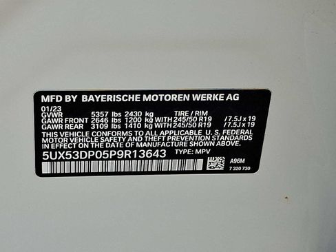 Certified 2023 BMW X3 xDrive30i w/ Premium Package AWD/4WD image 28