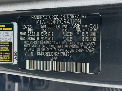 Used 2024 Kia EV6 Wind w/ Wind Technology Package image 12