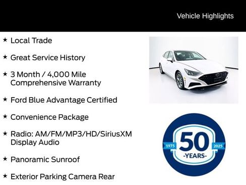Used 2022 Hyundai Sonata SEL w/ Convenience Package FWD image 6