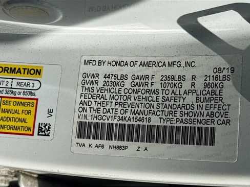 Used 2019 Honda Accord Sport image 30