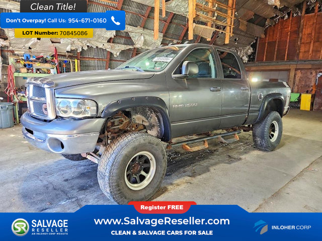 Used 2003 Dodge Ram 2500 Truck SLT AWD/4WD image 1