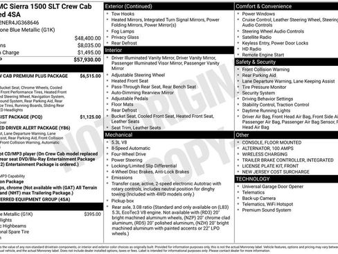 Used 2018 GMC Sierra 1500 SLT AWD/4WD image 2