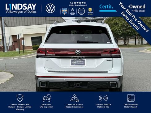 Certified 2025 Volkswagen Atlas Peak Edition SE image 7