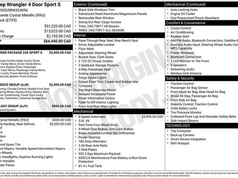 Used 2024 Jeep Wrangler Unlimited Sport AWD/4WD image 13
