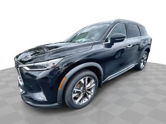 Used 2023 INFINITI QX60 Luxe w/ Cargo Package FWD video 1