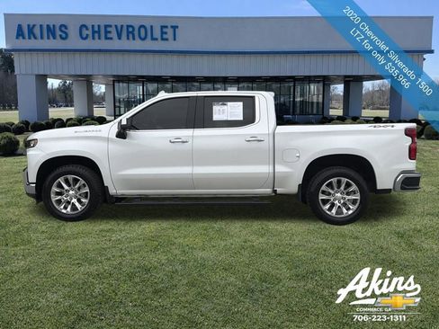 Certified 2020 Chevrolet Silverado 1500 LTZ w/ LTZ Plus Package AWD/4WD image 10
