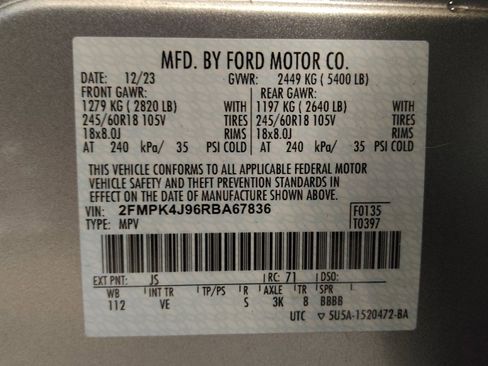 Used 2024 Ford Edge SEL image 33