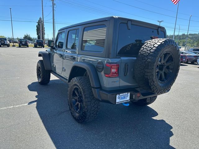 Used 2024 Jeep Wrangler Unlimited Rubicon 4xe w/ Technology Group AWD/4WD image 4
