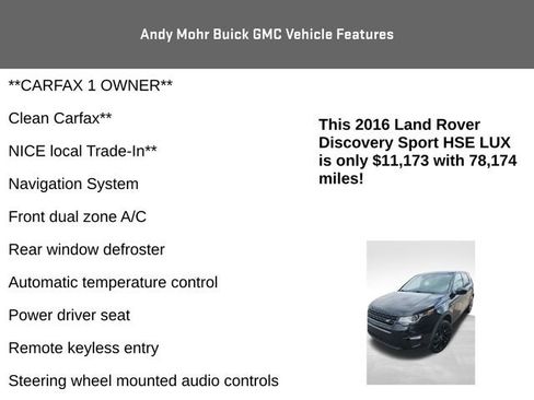 Used 2016 Land Rover Discovery Sport HSE Luxury image 4