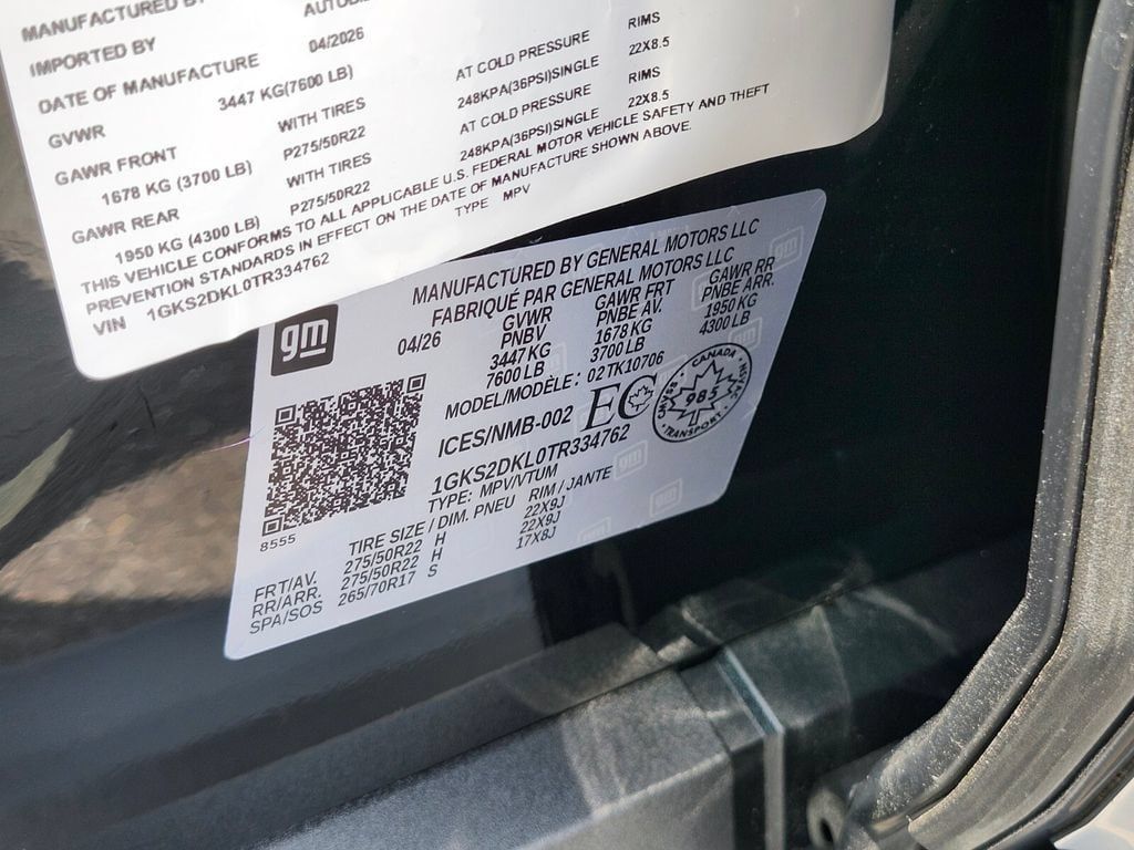 Used 2026 GMC Yukon Denali w/ LPO, Floor Liner Package AWD/4WD image 33