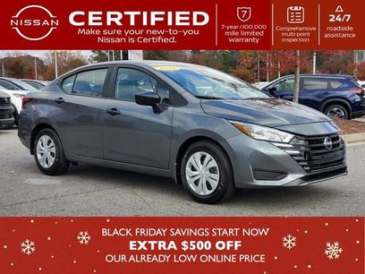 Certified 2025 Nissan Versa S w/ Trunk Package