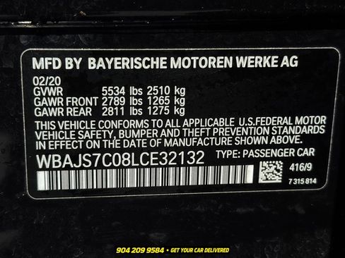 Used 2020 BMW M550i xDrive AWD/4WD image 12