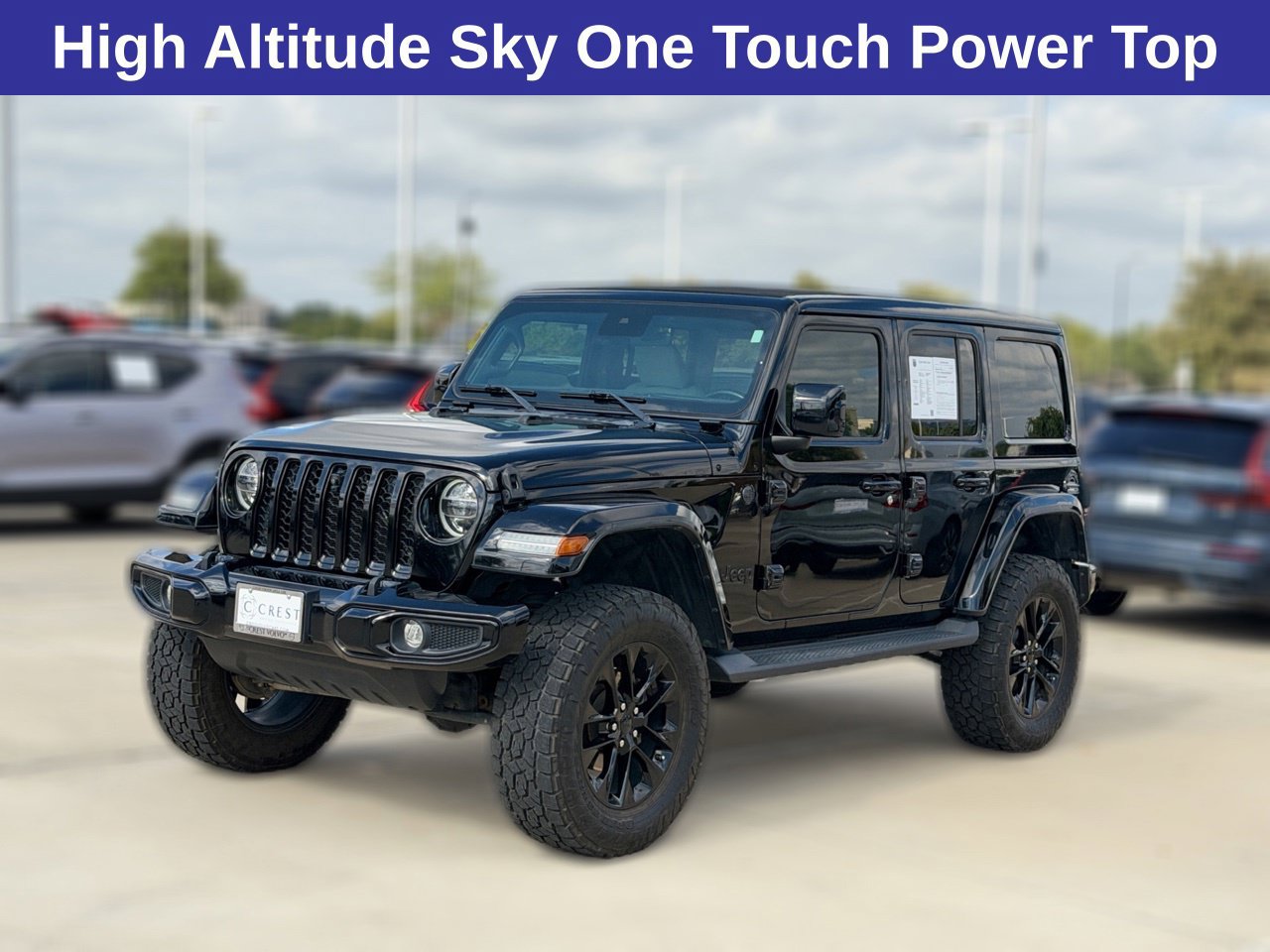 Used 2021 Jeep Wrangler Unlimited Sahara AWD/4WD image 2