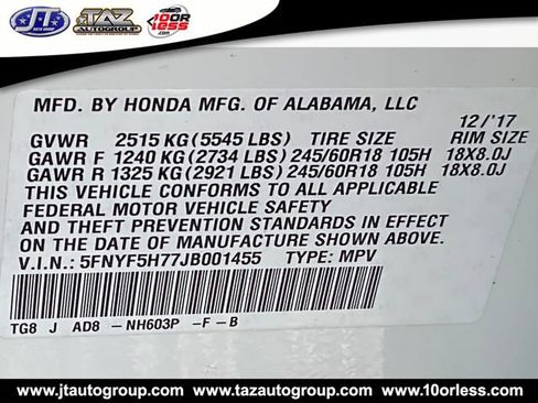 Used 2018 Honda Pilot EX-L image 22