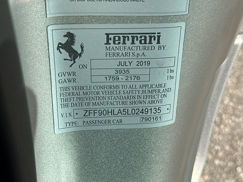 Used 2020 Ferrari 488 Pista Coupe RWD image 45