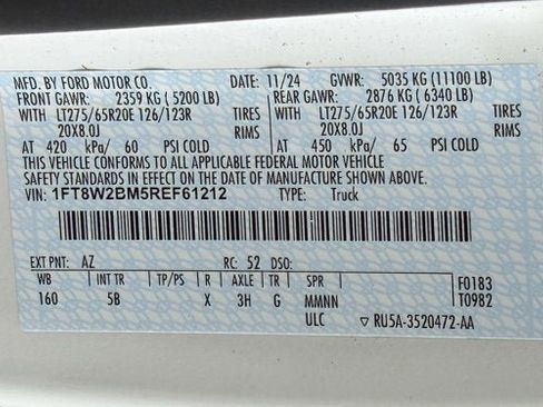 Used 2024 Ford F250 Lariat w/ Lariat Ultimate Package image 14