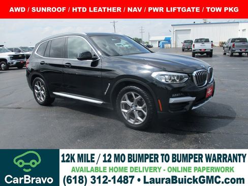Used 2020 BMW X3 xDrive30i w/ Convenience Package AWD/4WD image 1
