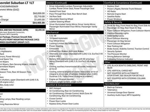 Used 2021 Chevrolet Suburban LT w/ Rear Media and Nav Package image 9