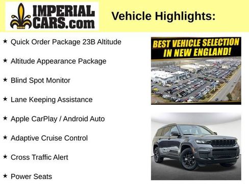 Used 2024 Jeep Grand Cherokee L Laredo AWD/4WD image 8