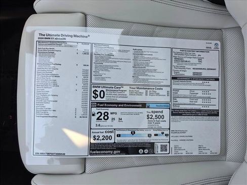 New 2026 BMW X1 xDrive28i w/ Convenience Package AWD/4WD image 18