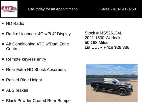 Used 2021 RAM 1500 Warlock w/ Electronics Group AWD/4WD image 26