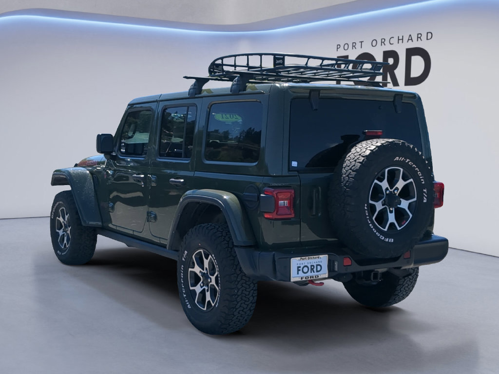 Used 2021 Jeep Wrangler Unlimited Rubicon w/ Uconnect 4C Nav & Sound Group AWD/4WD image 5