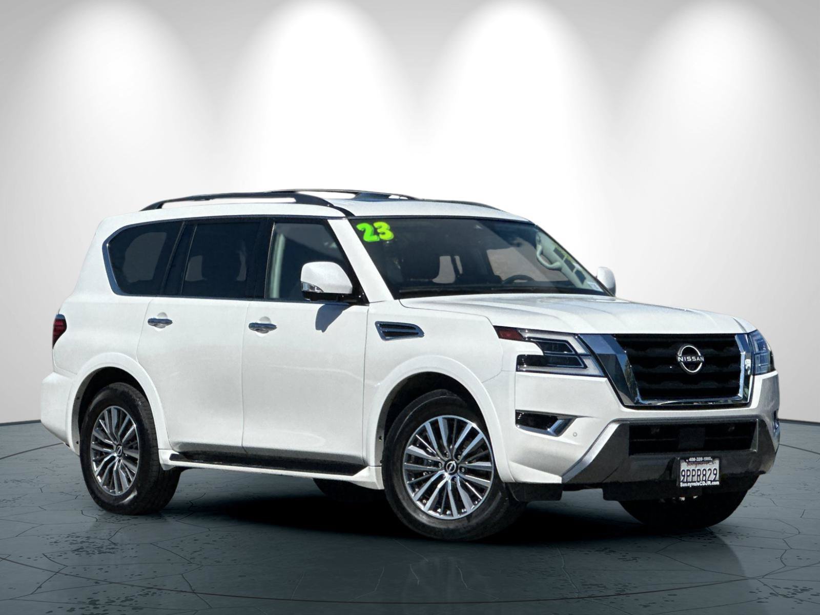 Used 2023 Nissan Armada SL w/ Captain's Chairs Package RWD image 2