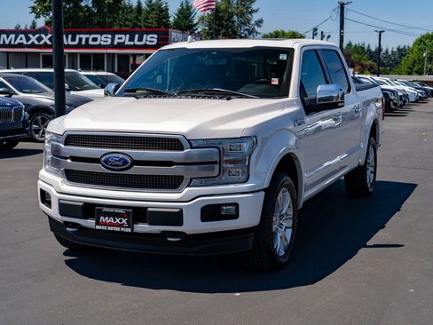 Used 2018 Ford F150 Platinum w/ Technology Package AWD/4WD image 4