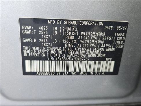 Used 2017 Subaru Outback 2.5i Limited image 26