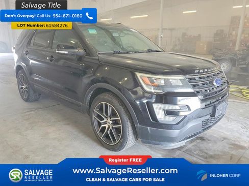 Used 2017 Ford Explorer Sport w/ Equipment Group 401A AWD/4WD image 5