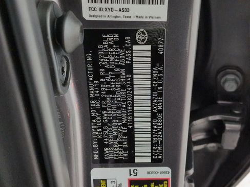 Used 2019 Toyota Camry LE image 34