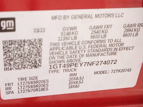 Used 2022 GMC Sierra 2500 AT4 w/ AT4 Premium Plus Package image 70