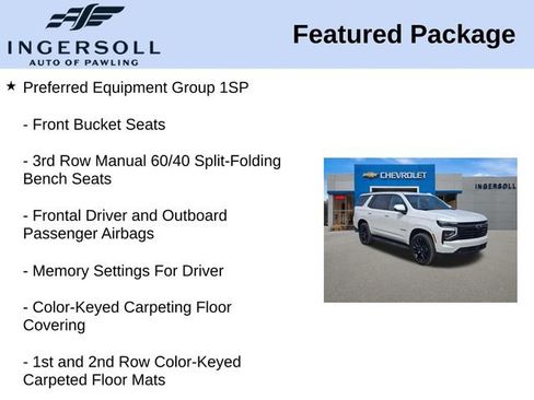 Used 2025 Chevrolet Tahoe RST w/ Comfort Package AWD/4WD image 15