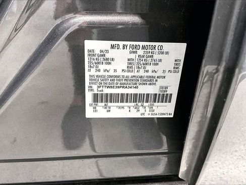 Used 2023 Ford Maverick Lariat w/ Black Appearance Package image 8