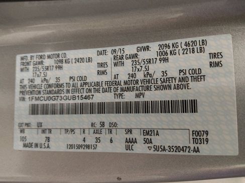 Used 2016 Ford Escape SE FWD image 33