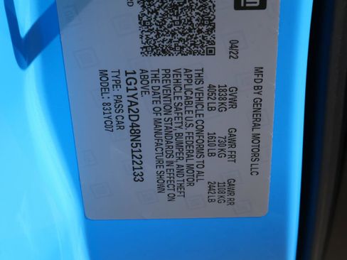 Used 2022 Chevrolet Corvette Stingray Coupe w/ Z51 Performance Package image 20