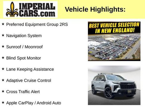 Used 2025 Chevrolet Traverse RS AWD/4WD image 3