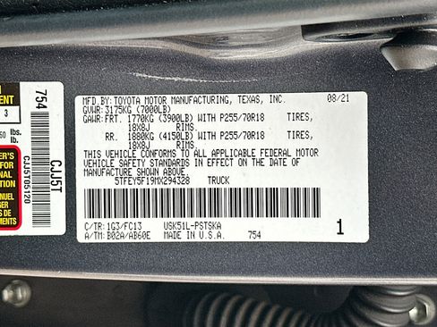 Used 2021 Toyota Tundra SR5 image 12